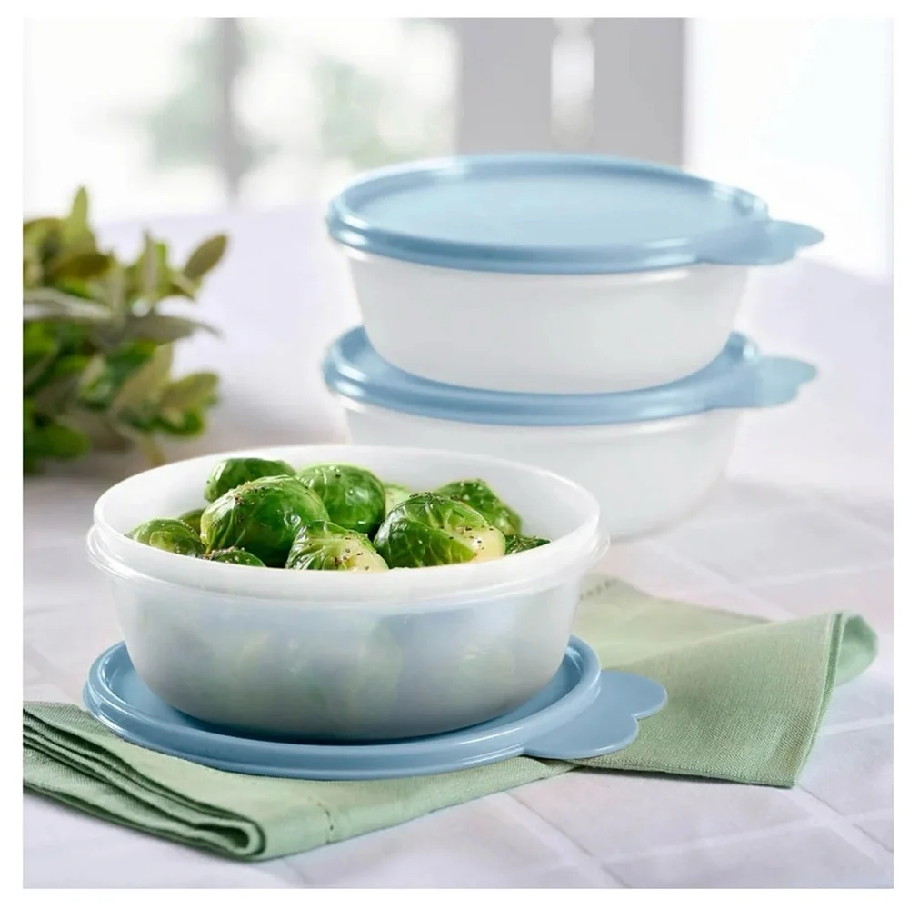 Last One New Tupperware 3 piece Bowl Set